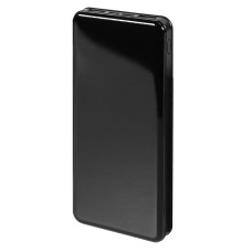 Универсальный аккумулятор Sleek 10 (10000 мАч), черный, 14х6.8х1,5 см Универсальный аккумулятор Sleek 10 (10000 мАч), черный, 14х6.8х1,5 см