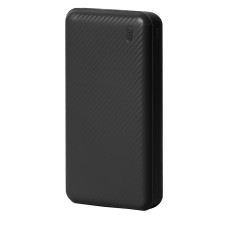 Универсальный аккумулятор Rib 20 (20000 мАч), черный, 14,1х6.9х2,8 см Универсальный аккумулятор Rib 20 (20000 мАч), черный, 14,1х6.9х2,8 см