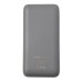 Универсальный аккумулятор Num 20 (20000 мАч), серый, 14,6х7.0х2,75 см Универсальный аккумулятор Num 20 (20000 мАч), серый, 14,6х7.0х2,75 см