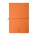Бизнес-блокнот "Combi", 130*210 мм, бело-оранжевый, кремовый форзац, гибкая обложка, в клетку/нелин Бизнес-блокнот "Combi", 130*210 мм, бело-оранжевый, кремовый форзац, гибкая обложка, в клетку/нелин