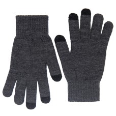 Перчатки сенсорные REACH, темно-серый меланж,100%акрил Перчатки сенсорные REACH, темно-серый меланж,100%акрил