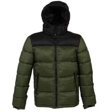 Куртка мужская "SIBERIA", тёмно-зелёный, чёрный, XL, 100% нейлон 40г/м2, наполнитель: 100% полиэстер Куртка мужская "SIBERIA", тёмно-зелёный, чёрный, XL, 100% нейлон 40г/м2, наполнитель: 100% полиэстер