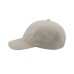 Бейсболка "CREEP", 6 клиньев, металлическая застежка, светло-серый, 100% хлопок, 270 г/м2 Бейсболка "CREEP", 6 клиньев, металлическая застежка, светло-серый, 100% хлопок, 270 г/м2