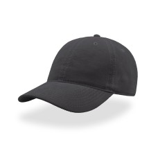 Бейсболка "CREEP", 6 клиньев, металлическая застежка, темно-серый, 100% хлопок, 270 г/м2 Бейсболка "CREEP", 6 клиньев, металлическая застежка, темно-серый, 100% хлопок, 270 г/м2