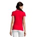 Поло "Pasadena Women", красный, белый_XL, 100% х/б, 200г/м2 Поло "Pasadena Women", красный, белый_XL, 100% х/б, 200г/м2