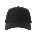 Бейсболка RAPPER COTTON-S, п. заст, 5 клин, чёрный, 100% хлопок/100% полиэстер, 280 г/м2 Бейсболка RAPPER COTTON-S, п. заст, 5 клин, чёрный, 100% хлопок/100% полиэстер, 280 г/м2