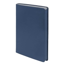 Бизнес-блокнот LADY, формат А5, темно-синий, блок в клетку Бизнес-блокнот LADY, формат А5, темно-синий, блок в клетку