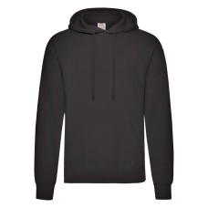 Толстовка CLASSIC HOODED 3XL черный 80% хлопок, 20% полиэстер, плотность 280г/м2