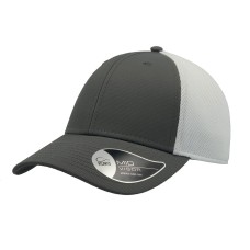 Бейсболка "Campus", 6 клиньев, белый/серый, 100% полиамид, 224 г/м2, застежка на липучке Бейсболка "Campus", 6 клиньев, белый/серый, 100% полиамид, 224 г/м2, застежка на липучке