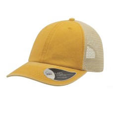 Бейсболка CASE, 6 клиньев, желтый, хлопок 100%, плотность 250 г/м2, застежка на липучке Бейсболка CASE, 6 клиньев, желтый, хлопок 100%, плотность 250 г/м2, застежка на липучке