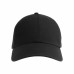 Бейсболка FRASER, 6 клиньев, 100% органический хлопок, металлическая застёжка, черный Бейсболка FRASER, 6 клиньев, 100% органический хлопок, металлическая застёжка, черный
