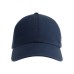 Бейсболка FRASER, 6 клиньев, 100% органический хлопок, цельнометаллическая пряжка, темно-синий Бейсболка FRASER, 6 клиньев, 100% органический хлопок, цельнометаллическая пряжка, темно-синий