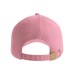 Бейсболка FRASER, 6 клиньев, 100% органический хлопок, цельнометаллическая пряжка, розовый Бейсболка FRASER, 6 клиньев, 100% органический хлопок, цельнометаллическая пряжка, розовый
