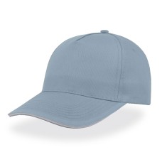Бейсболка "START FIVE SANDWICH", 5 клиньев, застежка на липучке, голубой, 100% хлопок, 160 г/м2 Бейсболка "START FIVE SANDWICH", 5 клиньев, застежка на липучке, голубой, 100% хлопок, 160 г/м2