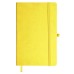 Бизнес-блокнот "Justy", 130*210 мм, желтый, твердая обложка, резинка 7 мм, блок-линейка Бизнес-блокнот "Justy", 130*210 мм, желтый, твердая обложка, резинка 7 мм, блок-линейка