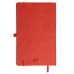 Бизнес-блокнот "Justy", 130*210 мм, красный, твердая обложка, резинка 7 мм, блок-линейка Бизнес-блокнот "Justy", 130*210 мм, красный, твердая обложка, резинка 7 мм, блок-линейка