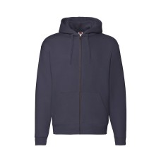 Толстовка "PREMIUM HOODED SWEAT JACKET", глубокий темно-синий_2XL, 70% х/б, 30% п/э, 280 г/м2