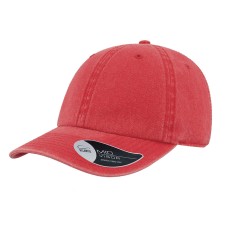 Бейсболка "DIGG", 6 клиньев, красный, хлопок 100%, плотность 250 г/м2, металлическая застежка Бейсболка "DIGG", 6 клиньев, красный, хлопок 100%, плотность 250 г/м2, металлическая застежка