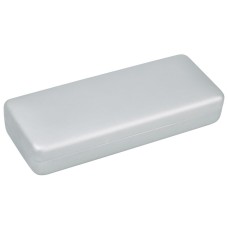 Футляр для 1-2 ручек, серебристый, PU-материал Футляр для 1-2 ручек, серебристый, PU-материал