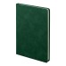 Ежедневник недатированный Muse, зеленый, А5, с декоративной коричневой полосой, блок в линейку Ежедневник недатированный Muse, зеленый, А5, с декоративной коричневой полосой, блок в линейку