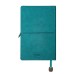 Ежедневник недатированный Fusion, А5, бирюзовый, кремовый блок в линейку Ежедневник недатированный Fusion, А5, бирюзовый, кремовый блок в линейку