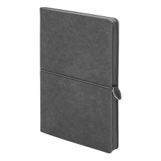 Ежедневник недатированный Fusion, А5, темно-серый, кремовый блок в линейку Ежедневник недатированный Fusion, А5, темно-серый, кремовый блок в линейку