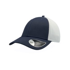 Бейсболка "Campus", 6 клиньев, белый/синий, 100% полиамид, 244 г/м2 Бейсболка "Campus", 6 клиньев, белый/синий, 100% полиамид, 244 г/м2