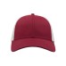Бейсболка "Campus", 6 клиньев, белый/красный, 100% полиамид, 244 г/м2 Бейсболка "Campus", 6 клиньев, белый/красный, 100% полиамид, 244 г/м2