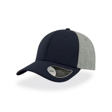 Бейсболка "Contest",6 клиньев, серый/темно-синий, 87% х/б 13% полиэстер, 220 г/м2 Бейсболка "Contest",6 клиньев, серый/темно-синий, 87% х/б 13% полиэстер, 220 г/м2