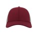 Бейсболка "Contest", 6 клиньев, белый/бордовый, 87% х/б 13% полиэстер, 220 г/м2 Бейсболка "Contest", 6 клиньев, белый/бордовый, 87% х/б 13% полиэстер, 220 г/м2