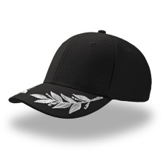 Бейсболка "WINNER", 6 клиньев, метал.застежка, черный, 100% хлопок, 320 г/м2 Бейсболка "WINNER", 6 клиньев, метал.застежка, черный, 100% хлопок, 320 г/м2