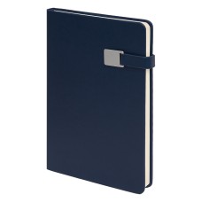 Ежедневник недатированный Spirit , А5, темно-синий, кремовый блок Ежедневник недатированный Spirit , А5, темно-синий, кремовый блок