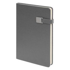 Ежедневник недатированный Spirit , А5, серый, кремовый блок Ежедневник недатированный Spirit , А5, серый, кремовый блок