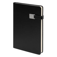 Ежедневник недатированный Spirit , А5, черный, кремовый блок Ежедневник недатированный Spirit , А5, черный, кремовый блок