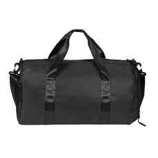 Сумка спортивная "Gym", чёрная, 45х21х20 см, полиэстер Сумка спортивная "Gym", чёрная, 45х21х20 см, полиэстер