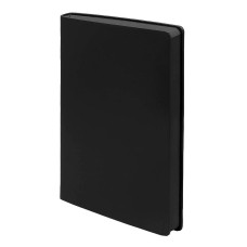 Бизнес-блокнот LADY, формат А5, черный, блок в клетку Бизнес-блокнот LADY, формат А5, черный, блок в клетку