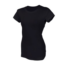 Футболка женская "Ритейл" черный_2XL, 92% хлопок 8% лайкра, 160 г/м2 Футболка женская "Ритейл" черный_2XL, 92% хлопок 8% лайкра, 160 г/м2