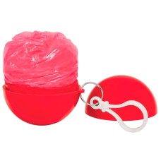 Дождевик "Promo", красный, универсальный размер, D=6,3 см, полиэтилен, пластик