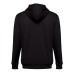 Толстовка мужская с капюшоном на молнии AMSTERDAM, черный, 2XL, 50% хлопок, 50% полиэстер, 320 г/м2