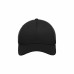 Бейсболка SKYE, 6 клиньев, 100 % переработанный фактурный полиэстер, липучка, черный Бейсболка SKYE, 6 клиньев, 100 % переработанный фактурный полиэстер, липучка, черный