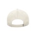 Бейсболка SKYE, 6 клиньев, 100 % переработанный фактурный полиэстер, липучка, серо-белый Бейсболка SKYE, 6 клиньев, 100 % переработанный фактурный полиэстер, липучка, серо-белый